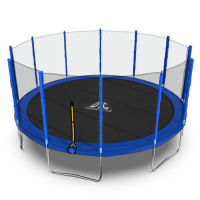 Батут DFC TRAMPOLINE FITNESS с сеткой 16FT-TR-B